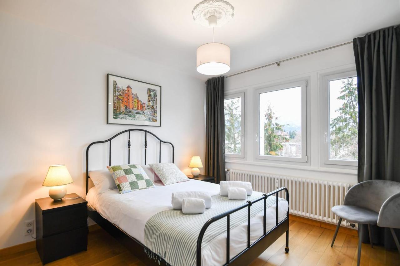 Nice Apartment With Balcony Very Close To The City Center Анси Экстерьер фото